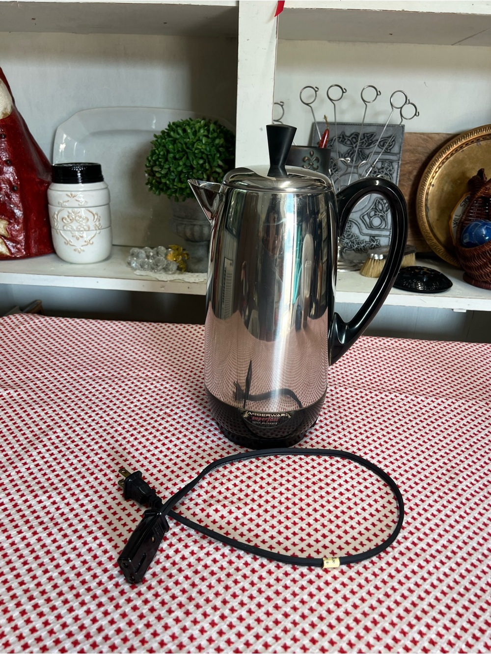 Vintage farberware percolator super fast fully automatic 12 cup electric